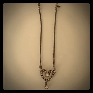 Vintage Brighton heart necklace